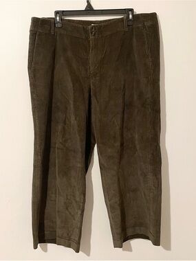 J. Jill Wide Leg Corduroy Crop Pants Size 16